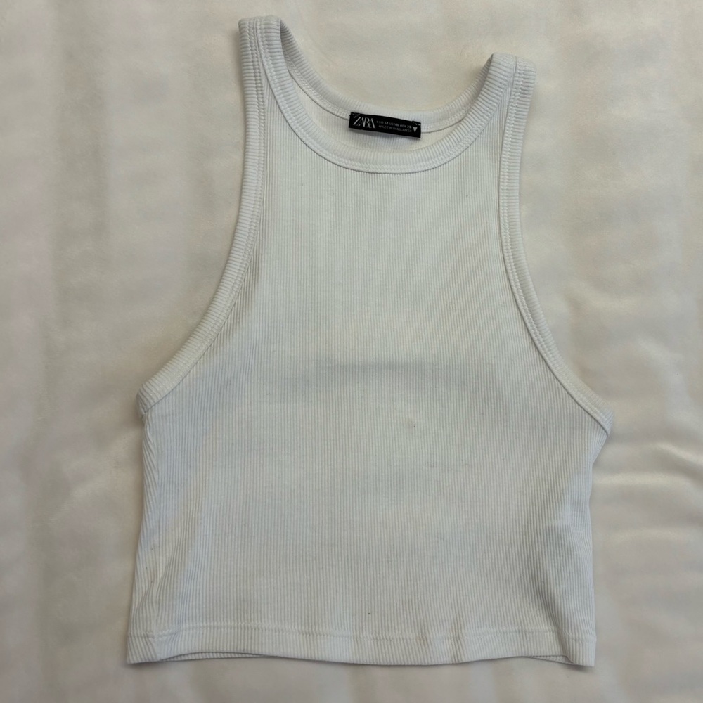 White tank top